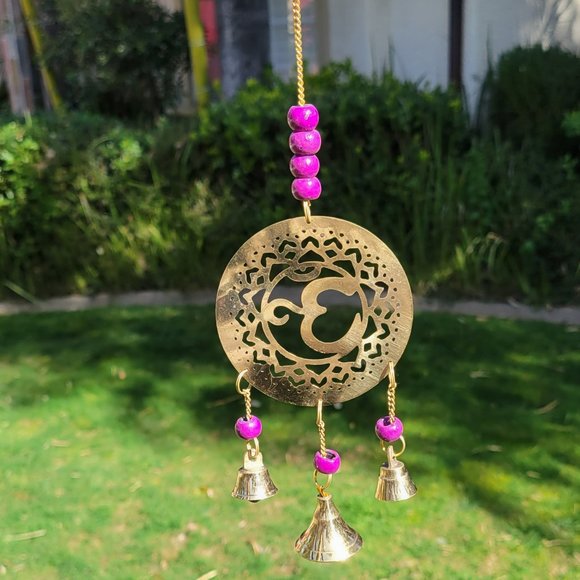 Violet Crown Chakra Wind Chime - Picture 1 of 2